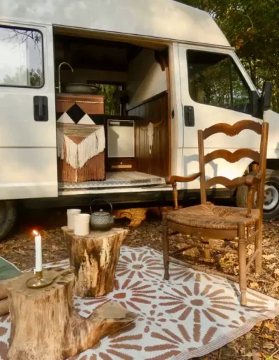 Décoration et aménagement de fourgon