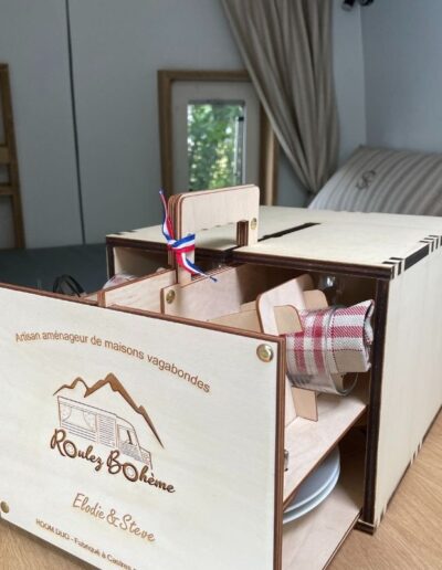 Boite à pique-nique Roulez Bohème